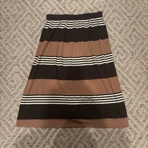 Vintage Just In B Jones Striped Midi Skirt | Made in USA